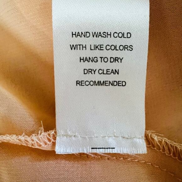 Black Rainn Dress Abstract Watercolor Pleated Boho Artsy Resort Summer Medium - Picture 9 of 10